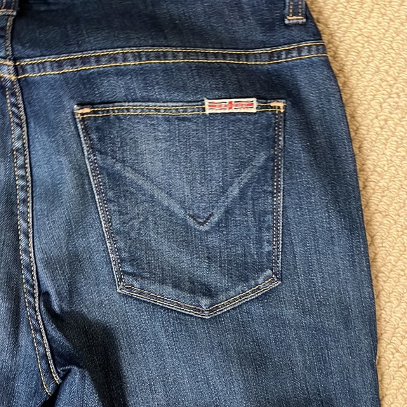 Hudson size 27 button fly boyfriend jeans. Super soft and stretch. - Picture 5 of 6